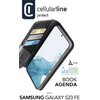 Etui CELLULARLINE Book Agenda do Samsung Galaxy S23 FE Czarny Model telefonu Galaxy S23 FE