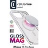 Etui CELLULARLINE Gloss Magsafe do Apple iPhone 15 Pro Max Przezroczysty Kompatybilność Apple iPhone 15 Pro Max