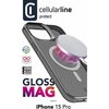 Etui CELLULARLINE Gloss Magsafe do Apple iPhone 15 Pro Czarny Kompatybilność Apple iPhone 15 Pro
