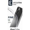 Etui CELLULARLINE Fine do Apple iPhone 15 Plus Przezroczysty Kompatybilność Apple iPhone 15 Plus