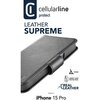 Etui CELLULARLINE Supreme do Apple iPhone 15 Pro Czarny Kompatybilność Apple iPhone 15 Pro