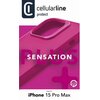 Etui CELLULARLINE Sensation+ do Apple iPhone 15 Pro Max Różowy Kompatybilność Apple iPhone 15 Pro Max