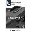 Etui CELLULARLINE Sensation+ do Apple iPhone 15 Pro Czarny Kompatybilność Apple iPhone 15 Pro