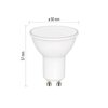 Inteligentna żarówka LED EMOS GoSmart ZQW832R 4.8W GU10 Wi-Fi Trzonek GU10