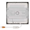 Panel LED EMOS Nexxo ZM6233 Srebrny Pomieszczenie Do klatki schodowej