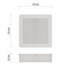 Panel LED EMOS Rubic ZM6442 Biały Ilość źródeł światła 1