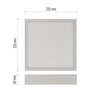 Panel LED EMOS Nexxo ZM6145 Biały Pomieszczenie Do kuchni