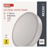 Oprawa LED EMOS Nexxo ZM5155 Biały Pomieszczenie Do sypialni