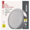 Panel LED EMOS Nexxo ZM5233 Srebrny Pomieszczenie Do salonu