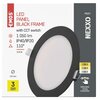 Oprawa stropowa LED EMOS Nexxo ZD1333 Czarny Źródło światła w komplecie Tak