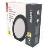 Opakowanie produktu "Oprawa stropowa LED EMOS Nexxo ZD1333 Czarny" z widocznym logo EMOS i napisem "LED PANEL BLACK FRAME with CCT switch 1 050 lm IP40/IP20 110° 12.5 W". Na opakowaniu znajdują się również informacje o temperaturze barwowej: "3 000 K, 3 5