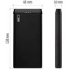 Powerbank EMOS Alpha 10S 10000 mAh 10W Czarny Liczba portów microUSB 1