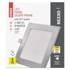 Oprawa stropowa LED EMOS Nexxo ZD2233 Srebrny Pomieszczenie Do salonu