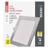 Oprawa stropowa LED EMOS Nexxo ZD2243 Srebrny Pomieszczenie Do salonu