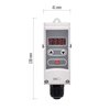 Termostat przylgowy EMOS P5683 Wymiary [mm] 138 x 36