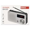 Radio EMOS EM-213 E0086 Kolor Biało-szary
