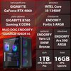 Komputer MAD DOG ENDORFY500ARGB-I04DR16 i5-13400F 16GB RAM 1TB SSD GeForce RTX4060 DLSS 3 Procesor Intel Core i5-13400F