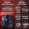 Komputer MAD DOG ENDORFY500ARGB-I04WR16 i5-13400F 16GB RAM 1TB SSD GeForce RTX4060 DLSS 3 Windows 11 Home Procesor Intel Core i5-13400F