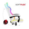 Fotel HUZARO Force 4.4 RGB Biały Gwarancja 48 miesięcy