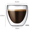 Szklanka LEOBERT 15291 80 ml Przeznaczenie Do kawy