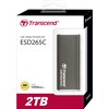 Dysk TRANSCEND ESD265C 2TB SSD Maksymalna prędkość odczytu [Mb/s] 1050