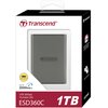 Dysk TRANSCEND ESD360C 1TB SSD Maksymalna prędkość odczytu [Mb/s] 2000