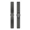 Pasek BELINE Watch Metal Honeycomb (22 mm) Czarny Materiał Metal