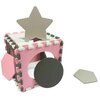 Mata piankowa MILLY MALLY Puzzle Jolly 31.5 x 31.5 cm (36 elementów) Różowo-szary Funkcje rozwojowe Sprawność manualna