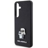 Etui KARL LAGERFELD Saffiano Karl&Choupette Metal Pin do Samsung Galaxy S24 Czarny Kompatybilność Samsung Galaxy S24