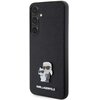 Etui KARL LAGERFELD Saffiano Karl&Choupette Metal Pin do Samsung Galaxy S24+ Czarny Seria telefonu Galaxy S
