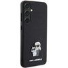 Etui KARL LAGERFELD Saffiano Karl&Choupette Metal Pin do Samsung Galaxy S24+ Czarny Marka telefonu Samsung
