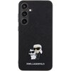Etui KARL LAGERFELD Saffiano Karl&Choupette Metal Pin do Samsung Galaxy S24+ Czarny Typ Etui nakładka