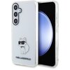 Etui KARL LAGERFELD Ikonik Choupette do Samsung Galaxy S24 Transparentny
