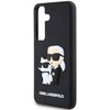 Etui KARL LAGERFELD Rubber Karl&Choupette 3D do Samsung Galaxy S24 Czarny Kompatybilność Samsung Galaxy S24