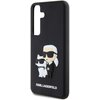 Etui KARL LAGERFELD Rubber Karl&Choupette 3D do Samsung Galaxy S24+ Czarny Kompatybilność Samsung Galaxy S24+