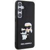 Etui KARL LAGERFELD Rubber Karl&Choupette 3D do Samsung Galaxy S24+ Czarny Typ Etui nakładka