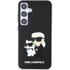Etui KARL LAGERFELD Rubber Karl&Choupette 3D do Samsung Galaxy S24+ Czarny Seria telefonu Galaxy S