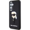 Etui KARL LAGERFELD Rubber Ikonik 3D do Samsung Galaxy S24 Czarny Typ Etui nakładka