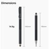 Rysik SPIGEN Universal Stylus Pen Czarny Funkcje dodatkowe Zatrzask magnetyczny