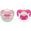 Smoczek NUK Signature 6-18 m Różowy (2 sztuki) Wiek dziecka 6-18 m