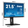 Monitor IIYAMA ProLite XUB2292HSU-B6 21.5" 1920x1080px IPS 100Hz 0.4 ms [MPRT] Przeznaczenie Do domu i biura