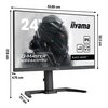 Monitor IIYAMA G-Master Black Hawk GB2445HSU-B1 23.8" 1920x1080px IPS 100Hz 1 ms [MPRT] Przeznaczenie Dla gracza