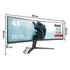 Monitor IIYAMA G-Master GCB4580DQSN-B1 44.5" 5120x1440px 165Hz 0.8 ms [MPRT] Curved Przeznaczenie Dla gracza