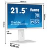 Monitor IIYAMA ProLite XUB2292HSU-W6 21.5" 1920x1080px IPS 100Hz 0.4 ms [MPRT] Przeznaczenie Do domu i biura