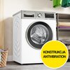 Pralka BOSCH WGG244F8PL seria 6, I-Dos kl.A 9kg 1400 obr EcoSilence Drive AntiStain Funkcje dodatkowe Czyszczenie bębna z funkcją przypomnienia