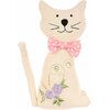 Kot wielkanocny SASKA GARDEN 1052915 Biały 28 cm