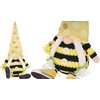 Skrzat wielkanocny SASKA GARDEN Gnom Siedzący Pszczółka 35+6 cm Kolor Żółty