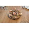 Stroik wielkanocny SASKA GARDEN Biało-szaro-różowy 24 cm 1032900 Kolor Biało-szaro-różowy