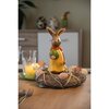 Stroik wielkanocny SASKA GARDEN Biało-szaro-różowy 24 cm 1032900 Gwarancja 24 miesiące