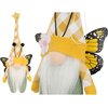 Skrzat wielkanocny SASKA GARDEN Gnom Motyl Żółty 25 cm Załączona dokumentacja Karta gwarancyjna